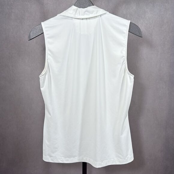 Fairway & Greene Sleeveless Charlotte Jersey Golf Polo - Picture 3 of 4